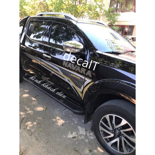 Tem Dán Sườn Xe Navara Full Bộ Đầy Đủ Chữ. Tem Dán Sườn Xe Navara Full Bộ Đầy Đủ Chữ