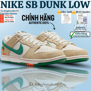 [Chính Hãng] Giày Thể Thao SB Dunk Low x Jarritos mẫu mới 2024 Bản Vạch Xanh Hàng Chuẩn Hãng Bao Check Cod Tag Box