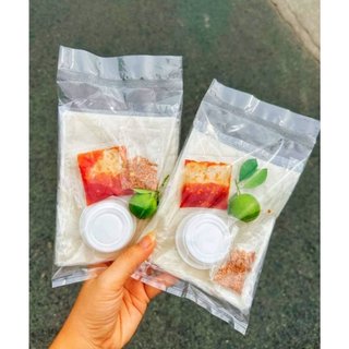 Bánh tráng Phơi Sương Mỏng Ớt Rim Mật Ong Dầu Tỏi DẦU TỎI/ DẦU HÀNH trộn, chấm cực ngon - Siêu Cay