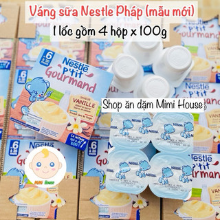 Váng sữa Nestle Pháp mẫu mới cho bé từ 6 tháng