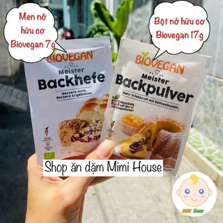 💥sale bột nở, men nở hữu cơ biovegan, ruf đức cho bé từ 7 tháng
