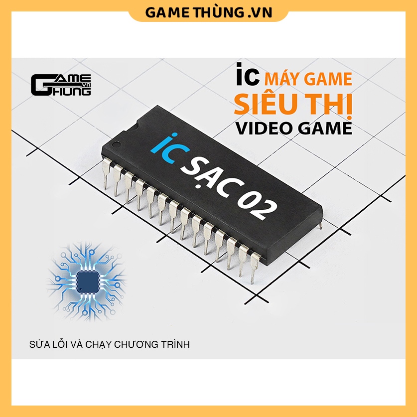 [VIDEO GAME] Chip IC Máy Game Siêu Thị (Chip IC Sạc 02 Sửa Lỗi Máy BAR 77 + IC Chạy)