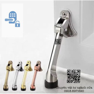 Chân đá cửa -giữa cửa hạn chế gió đập