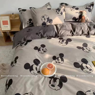 POLY | Set Chăn Ga Gối Cotton Poly 4 món - Chuột Mickey