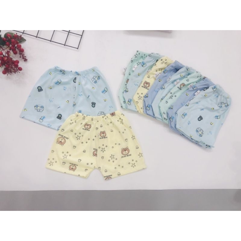 set 5 Quần đùi chục cotton cho bé