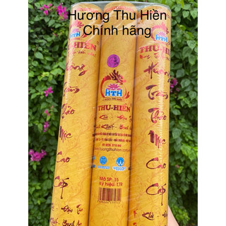  ống hương trầm tàn trắng cao cấp Thu Hiền nhang Thu Hiền chính hãng hương cuốn tàn đậu  tàn trắng đậu tài lộc 