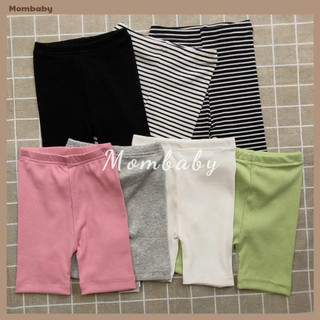 (Quảng châu) Quần Lửng Legging Thun Tăm Co Dãn Cho Bé
