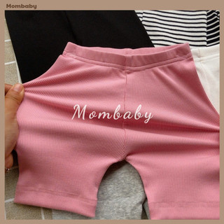 (Quảng châu) Quần Lửng Legging Thun Tăm Co Dãn Cho Bé