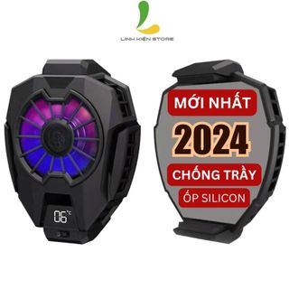 Quạt tản nhiệt DL10/DLA3/DL05 ver 4 bản 2024 - Quạt giảm nhiệt sò lạnh cho điện thoại làm lạnh nhanh chóng