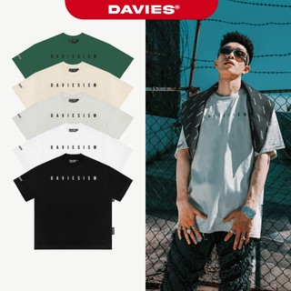 Áo phông nam nữ form DAVIES  rộng tay lỡ nhiều màu basic tee local brand Daviesism| D28-T16