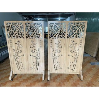 vách bàn thờ gỗ công nghiệp
