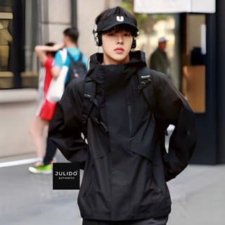 Áo khoác gió nam nữ 2 Lớp JULIDO Tráng bạc chống nước Chống tia UVF100+