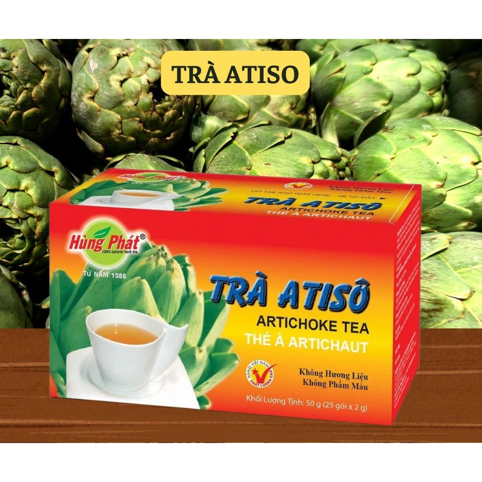 TRÀ ATISO (25Gói x 2G) - THƯƠNG HIỆU HÙNG PHÁT
