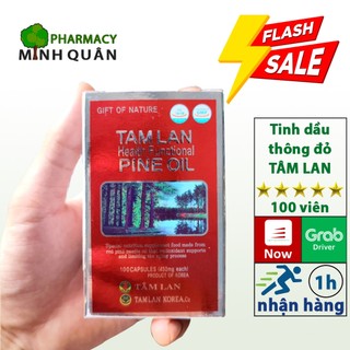 Tinh dầu thông đỏ Tâm Lan- nhập khẩu HÀN QUỐC