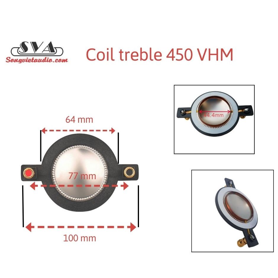 COIL TREBLE 450 VHM - cái