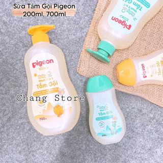 Sữa tắm gội 2 in 1 pigeon 200ml/ 700ml