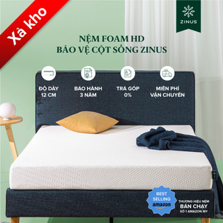 Nệm Foam HD Bảo Vệ Cột Sống Dày 12cm Zinus - 5in Foam Mattress Extra