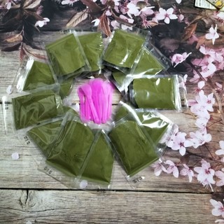 100g bột trà xanh nguyên chất handmade đắp mặt trắng da giảm mụn