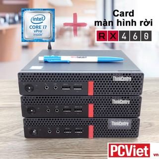 Mini pc lenovo thinkcentre m910x i7 6700t kèm card màn hình rời rx460 win bản quyền