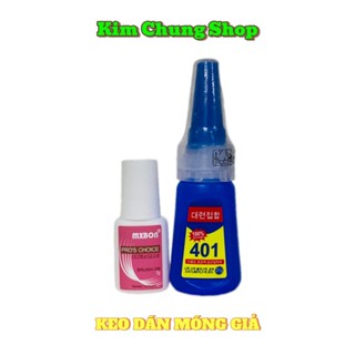 Keo 401 dán móng nail siêu chắc, gắn đá siêu bền (20g)