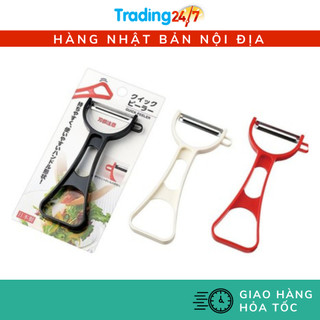 [Hỏa tốc HCM] Dao nạo củ quả lưỡi xoay Echo nạo vỏ mỏng, nhanh chóng chính xác NỘI ĐỊA NHẬT BẢN