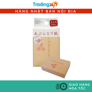 [Hỏa tốc HCM] Khăn giấy thấm dầu 200 tờ NỘI ĐỊA NHẬT BẢN