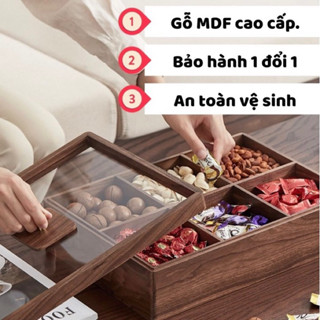  Khay Đựng Bánh Kẹo Mứt Tết Sang Trọng Mẫu Mới 2026 Để Bàn Tiếp Khách 