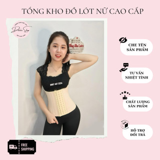 Đai Nịt Bụng Latex 25 Xương Dáng Ngắn,Giảm Eo, Chống Cuộn Chống Gập| Gen Nịt Bụng Cao Su Non Hàng Chính Hãng Hy Lạp