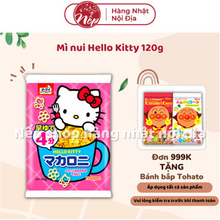 Mì nui Hello Kitty 120g Nhật Bản dinh dưỡng cho bé từ 9 tháng tuổi - Nếp shop - Hàng nhật nội địa
