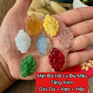 Mặt dây hồ ly chín đuôi đá phong thủy - tặng dây đeo cao cấp
