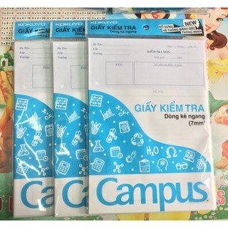 Combo 10 Túi giấy kiểm tra Campus cấp 2 - SP000767