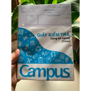 Combo 10 Túi giấy kiểm tra Campus cấp 2 - SP000767