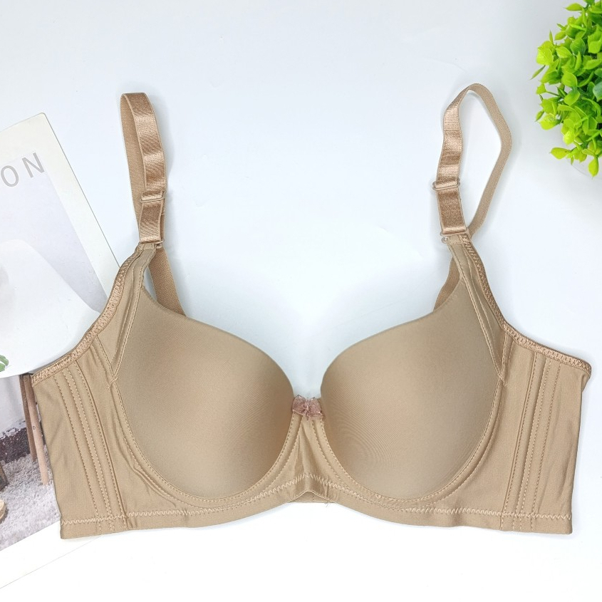 Áo ngực Vicci AV.18 mút mỏng 1cm, có gọng, cúp quả sâu ôm nâng ngực, bản lưng to 3 móc cài định hình