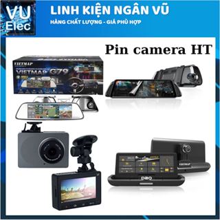 Pin cho camera hành trình Vietmap A50 - A45 - D20 - P2 - WDR X008 1000mah5034, Pin Xiaomi Yi Car 250mah