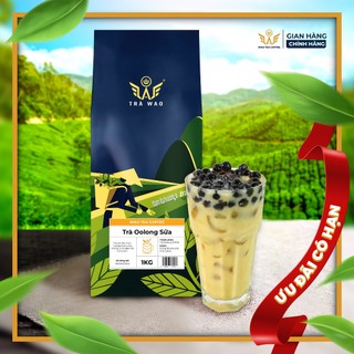 Trà Oolong Sữa WAO (1kg) pha trà sữa đậm trà, thơm sữa tự nhiên, kinh tế