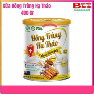 Sữa Đông Trùng Hạ Thảo Gold Giúp Tăng Đề Kháng, Ổn Định Huyết Áp Tim Mạch, Tốt Cho Người Mắc Bệnh Tim- Hộp 400g