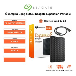 Ổ Cứng Di Động SEAGATE 500GB Expansion Portable 2.5 inch Phanphoisitoanquoc123