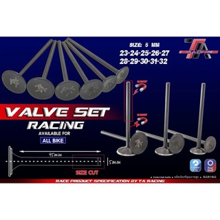 Xupap TA Racing Hợp Kim Cao Cấp Gắn Dream, Wave, Sirius, Exciter, Winner, Raider, Satria Phụ Kiện Xe PKPEE