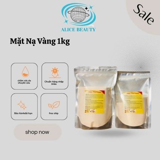 Bột mặt nạ vàng colagen, mặt nạ vàng colagen vàng sâm cao cấp gói 1kg