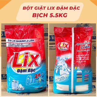 Bột giặt LIX extra đậm đặc 5.5kg ED557