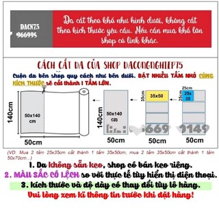 DA PU TRƠN BÓNG MỎNG MỀM LÀM HANDMADE