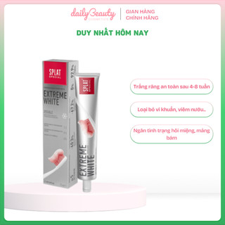 Kem Đánh Răng SPLAT EXTREME WHITE TRẮNG RĂNG SAU 4 TUẦN 75ML Daily Beauty Official