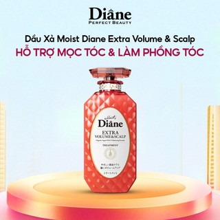 Dầu xả Hỗ Trợ Mọc Tóc và Làm Phồng Tóc Moist Diane Extra Volume & Scalp 450ml