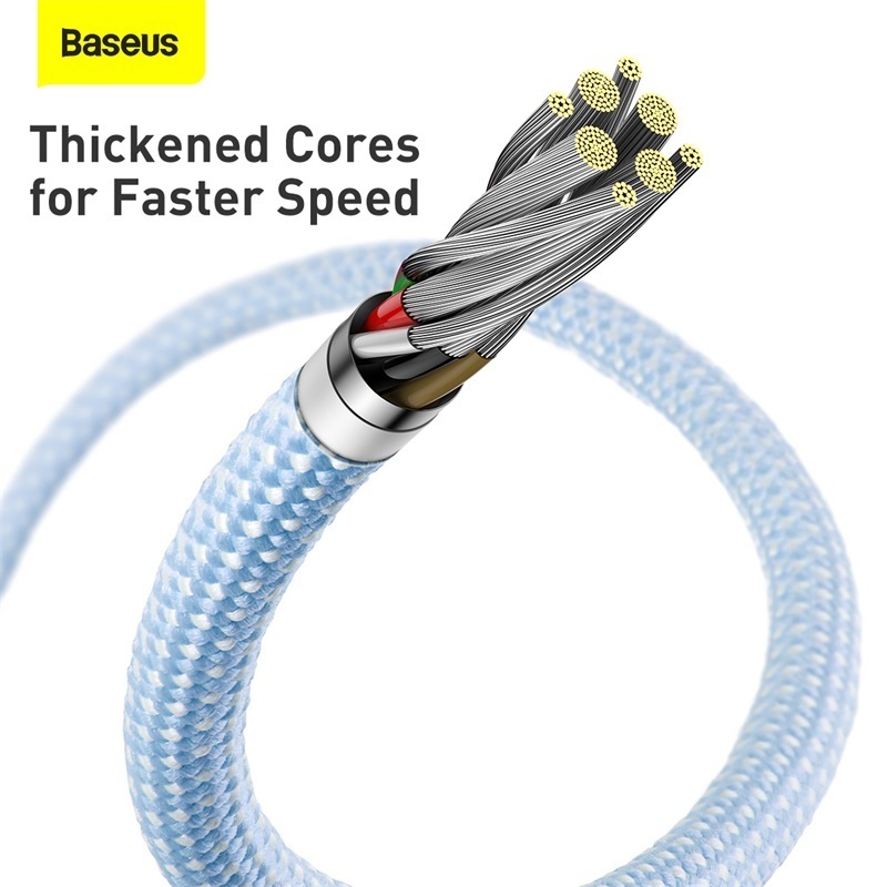 Dây Cáp Baseus PD 20W Nối Đầu USB-C Sang Đầu Sạc Nhanh Hỗ Trợ Truyền Dữ Liệu 480Mbps | BigBuy360 - bigbuy360.vn