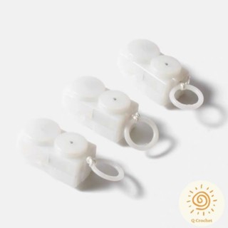 Lõi cót kéo dây gắn vào gấu bông, làm đồ handmade