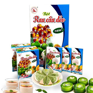 COMBO 3 GÓI Bột rau câu dẻo Tuấn Phương