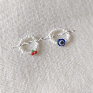 Nhẫn hạt cườm handmade larose