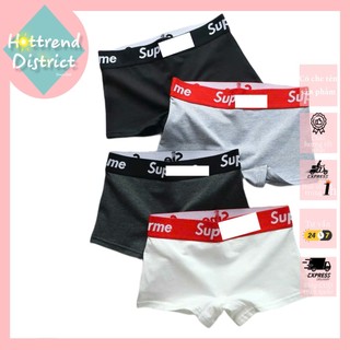 [HOẢ TỐC] Quần Boxer Cho Nữ,Tomboy,Transguy, quần sịp đùi logo Sup có big size