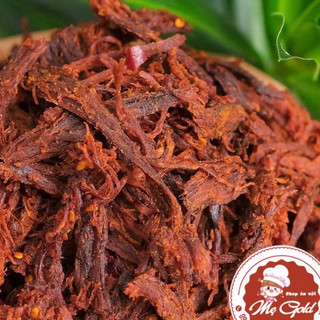 [LOẠI 1] Thịt khô bò sợi xé cay, thịt gà sấy giả bò khô ăn liền (500g)