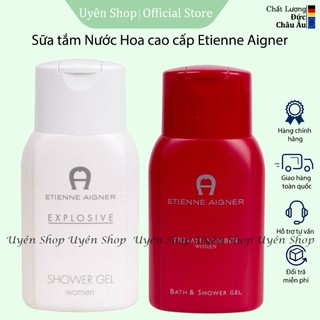 Sữa Tắm Nước Hoa Cao Cấp chữ [A trắng] Etienne Aigner HÀNG ĐỨC Hương Quyến Rũ, Lưu Hương chai 250ml